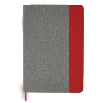 Custom Heather Gray Hardbound Journal