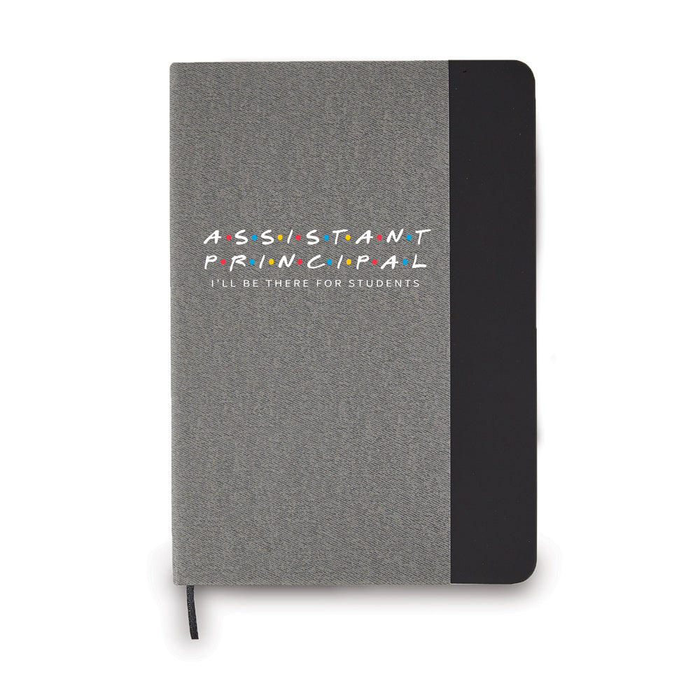 I'll Be There For Students Heather Gray Hardbound Journal