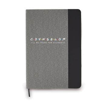 I'll Be There For Students Heather Gray Hardbound Journal