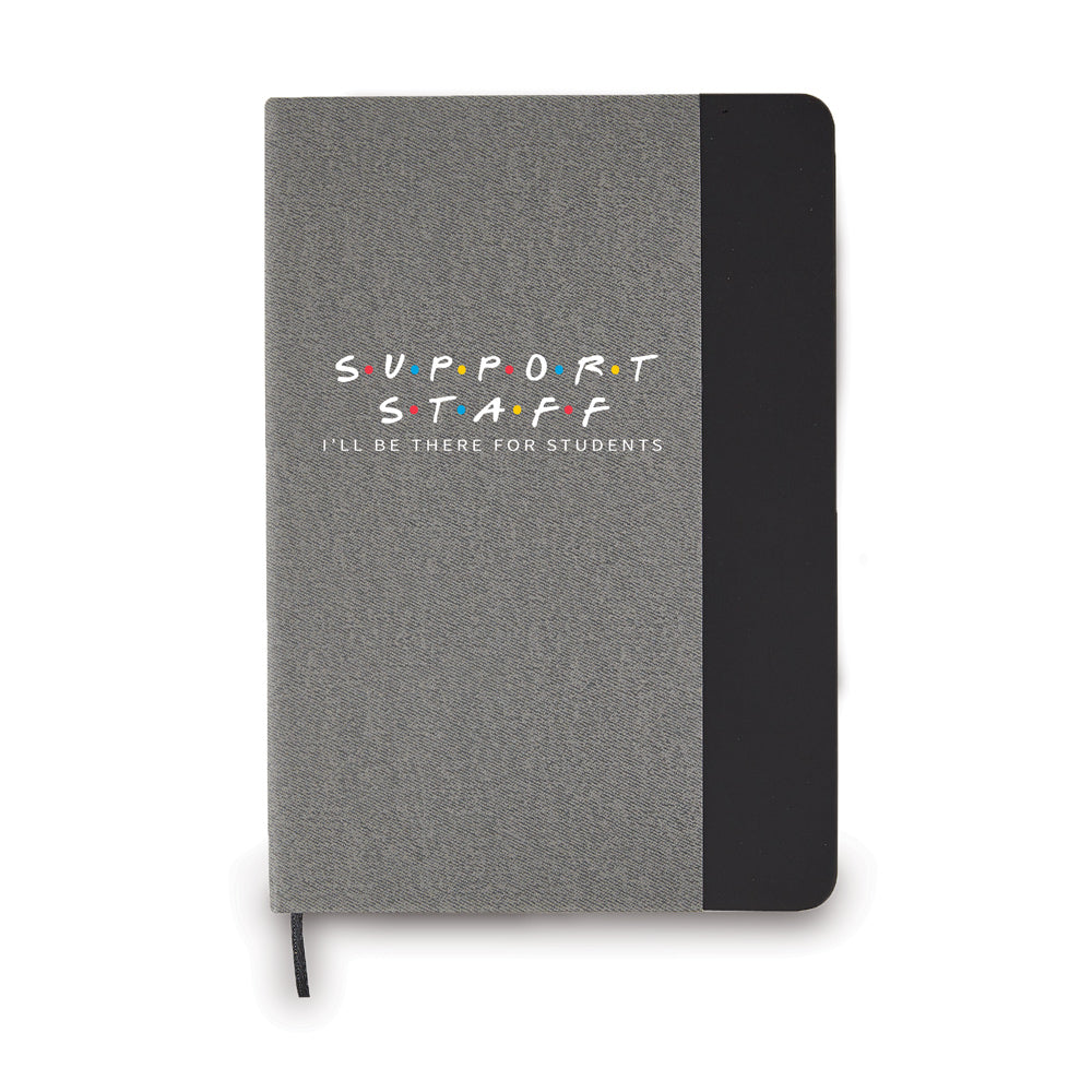 I'll Be There For Students Heather Gray Hardbound Journal