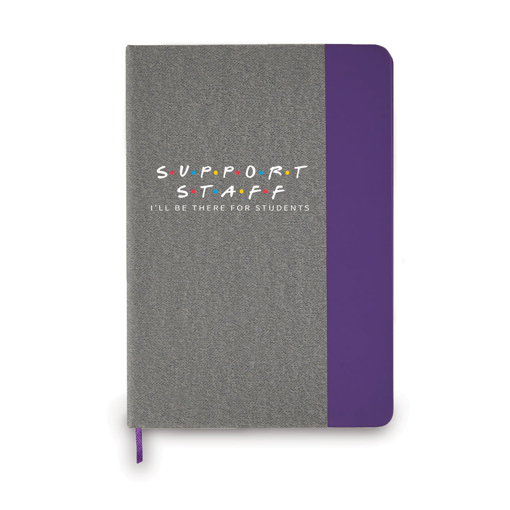 I'll Be There For Students Heather Gray Hardbound Journal
