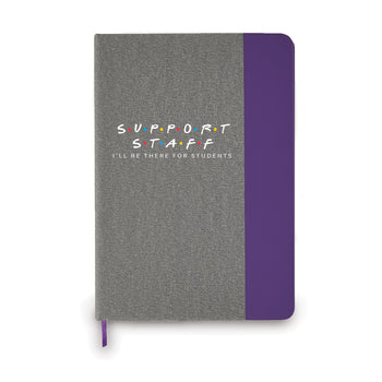 I'll Be There For Students Heather Gray Hardbound Journal