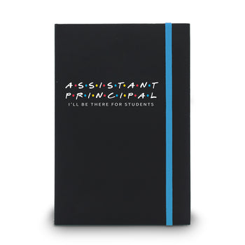 I’ll Be There For Students Matte Black Hardbound Journal