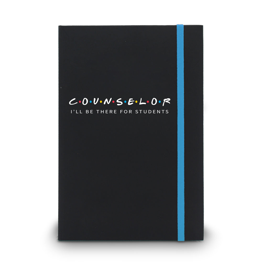 I’ll Be There For Students Matte Black Hardbound Journal