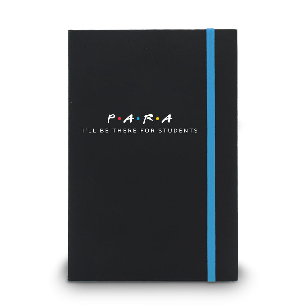 I’ll Be There For Students Matte Black Hardbound Journal