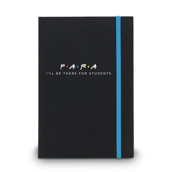 I’ll Be There For Students Matte Black Hardbound Journal