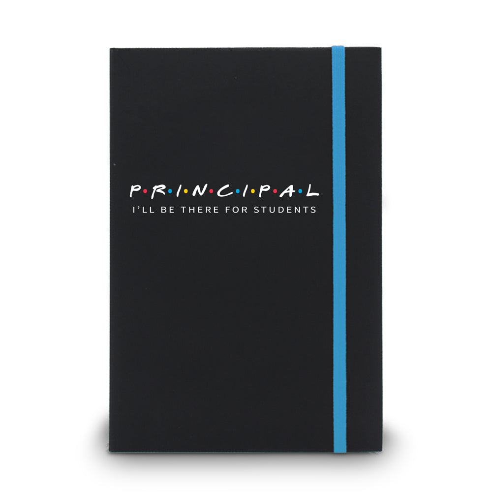I’ll Be There For Students Matte Black Hardbound Journal