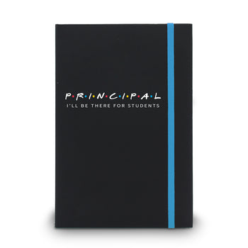 I’ll Be There For Students Matte Black Hardbound Journal