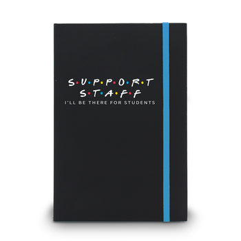 I’ll Be There For Students Matte Black Hardbound Journal
