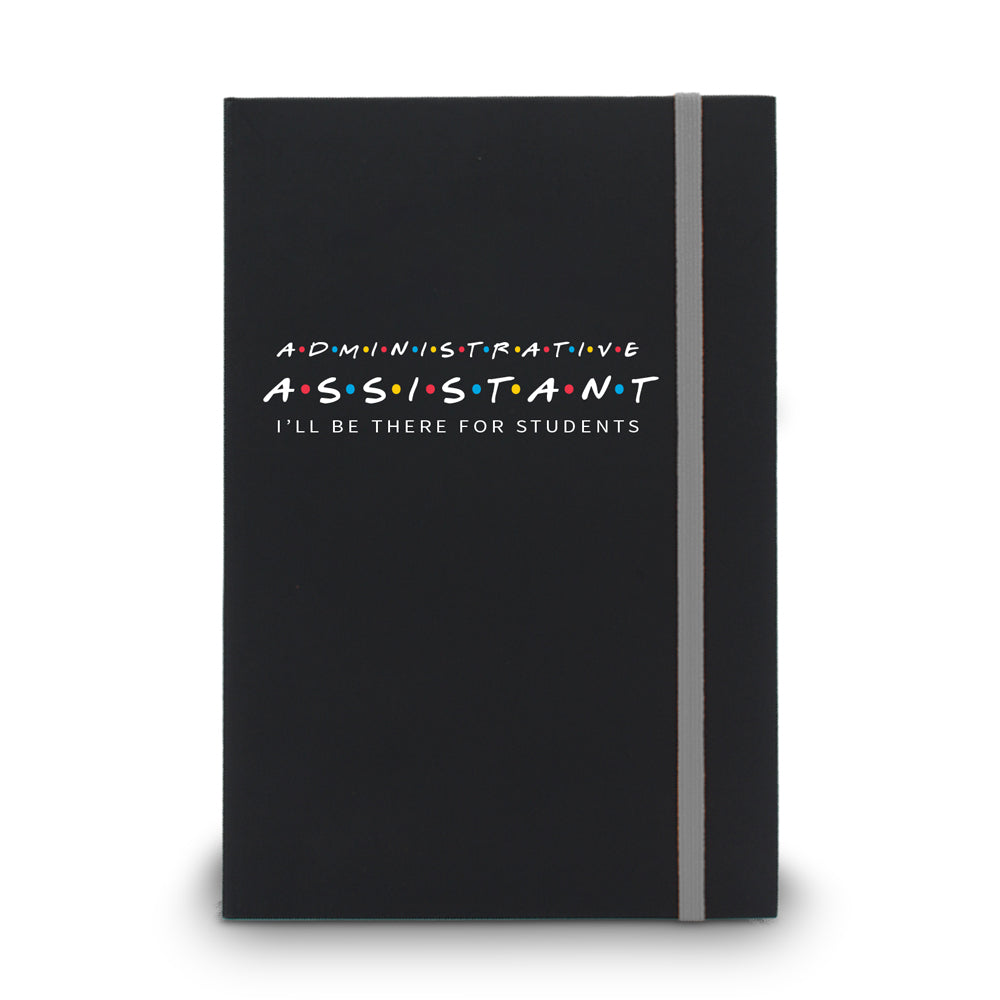 I’ll Be There For Students Matte Black Hardbound Journal