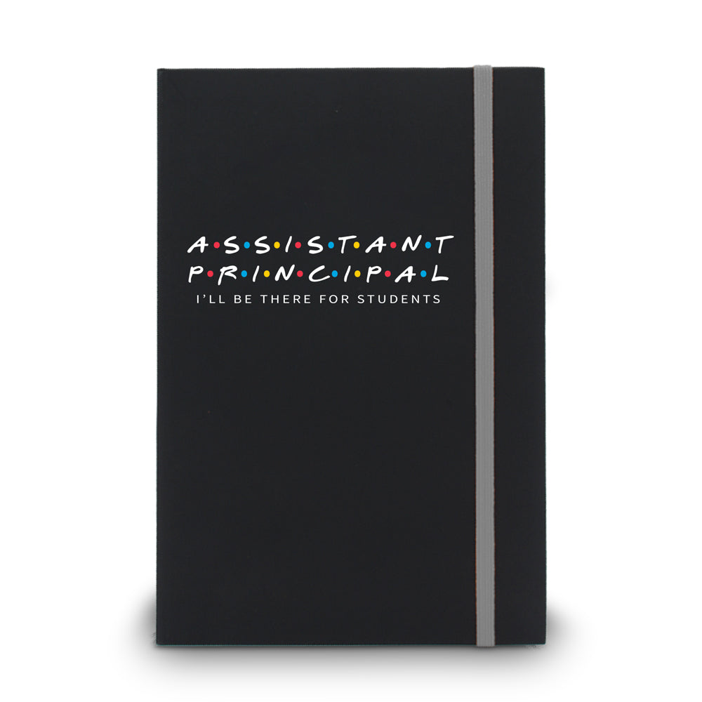 I’ll Be There For Students Matte Black Hardbound Journal
