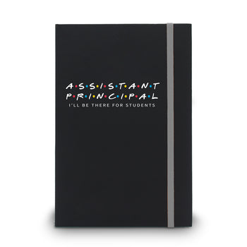 I’ll Be There For Students Matte Black Hardbound Journal