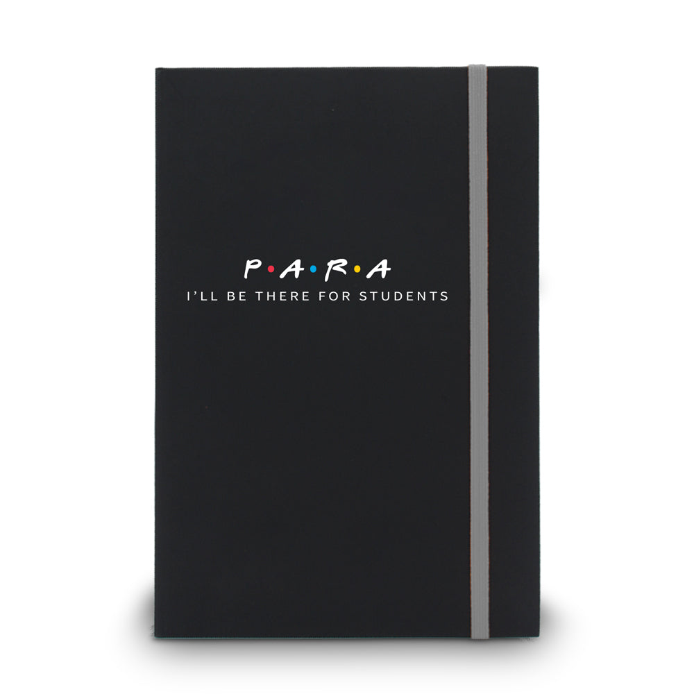 I’ll Be There For Students Matte Black Hardbound Journal