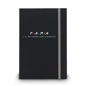 I’ll Be There For Students Matte Black Hardbound Journal