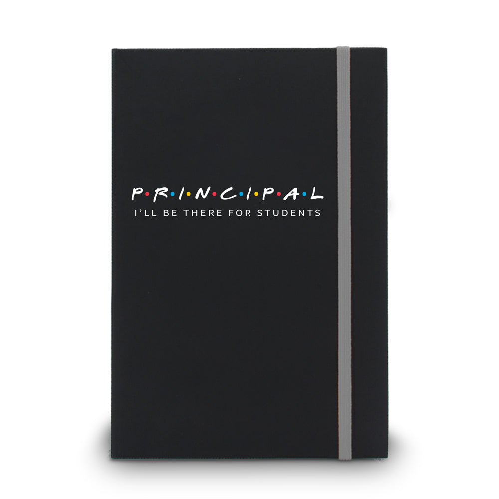 I’ll Be There For Students Matte Black Hardbound Journal
