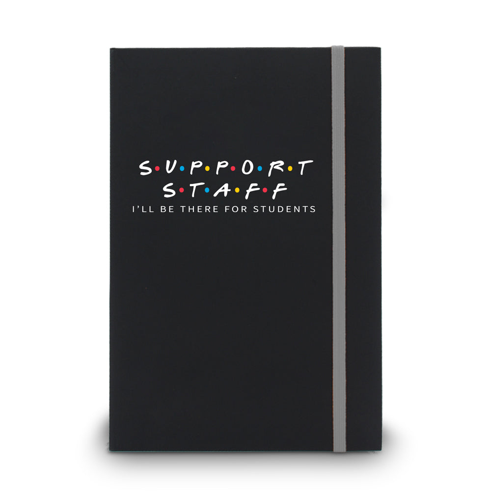I’ll Be There For Students Matte Black Hardbound Journal