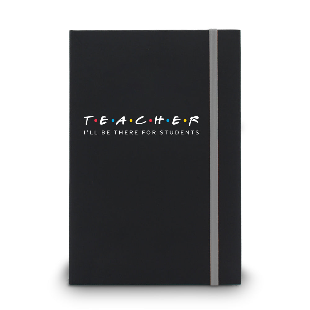 I’ll Be There For Students Matte Black Hardbound Journal
