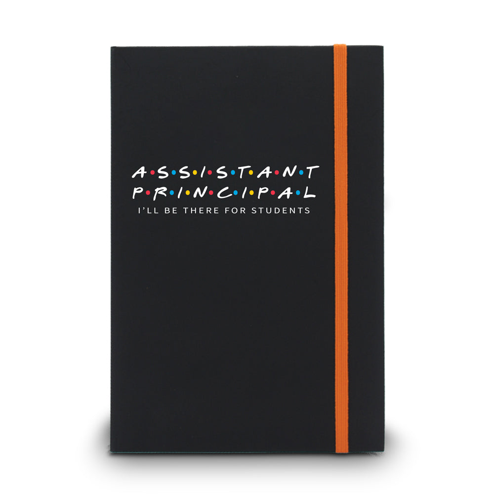 I’ll Be There For Students Matte Black Hardbound Journal