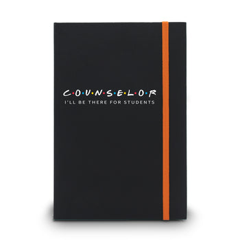 I’ll Be There For Students Matte Black Hardbound Journal