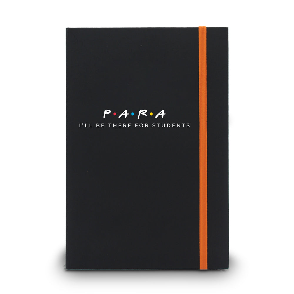 I’ll Be There For Students Matte Black Hardbound Journal