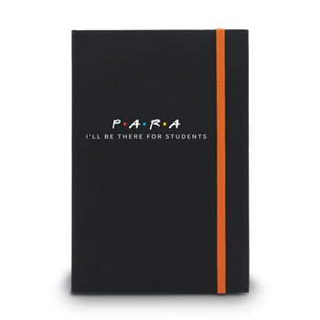 I’ll Be There For Students Matte Black Hardbound Journal