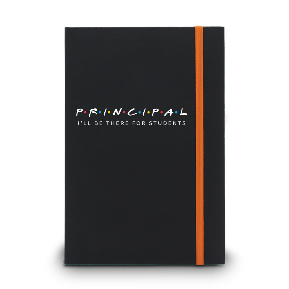 I’ll Be There For Students Matte Black Hardbound Journal