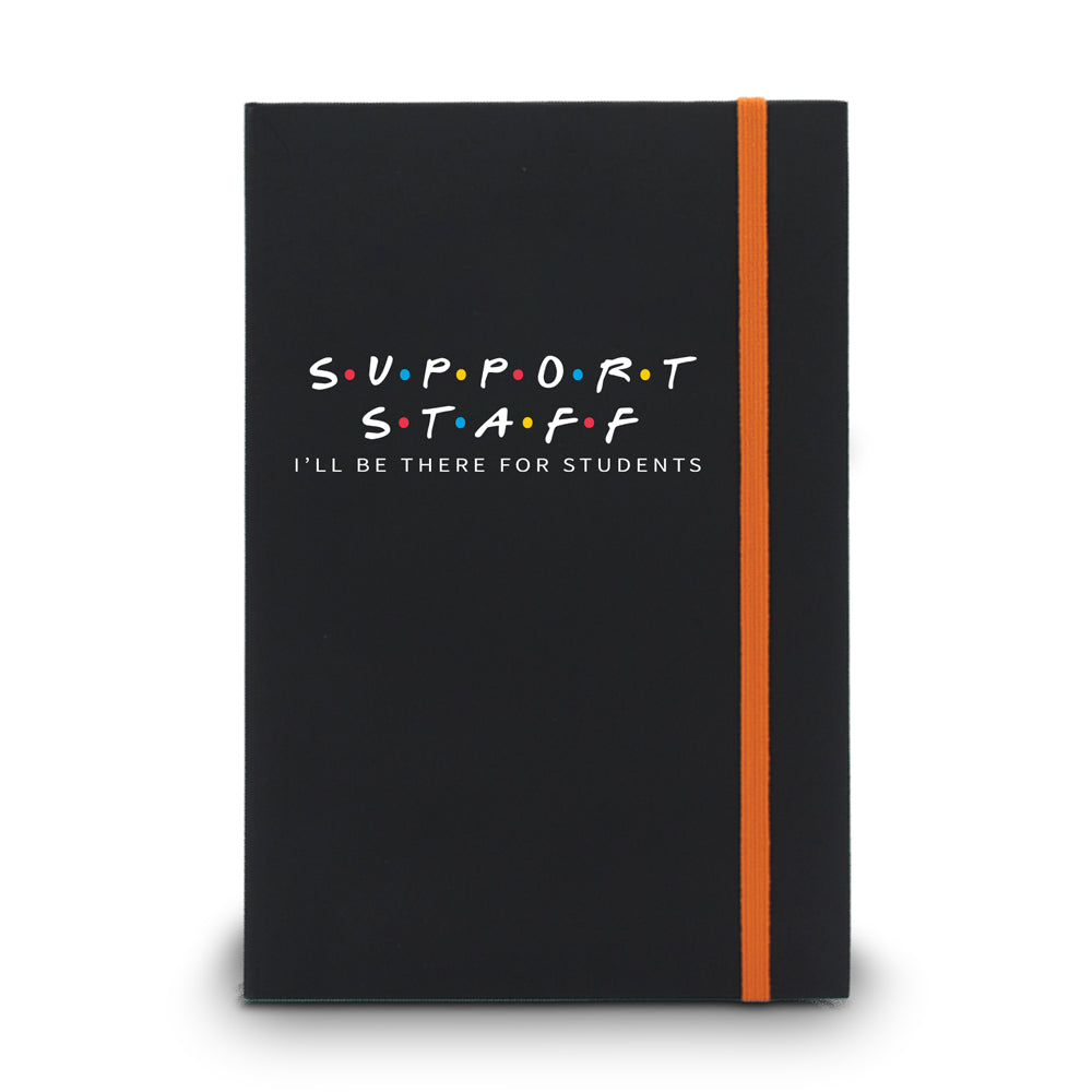I’ll Be There For Students Matte Black Hardbound Journal
