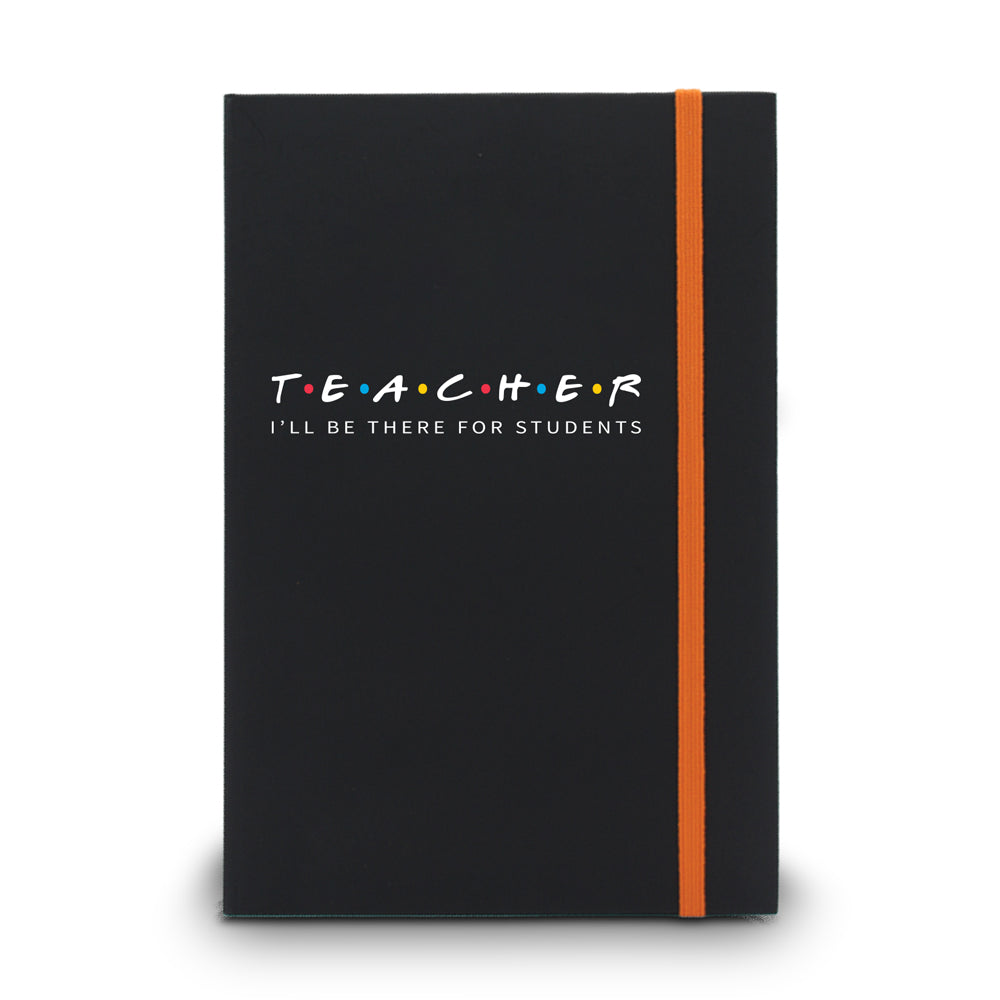 I’ll Be There For Students Matte Black Hardbound Journal