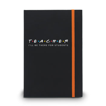 I’ll Be There For Students Matte Black Hardbound Journal