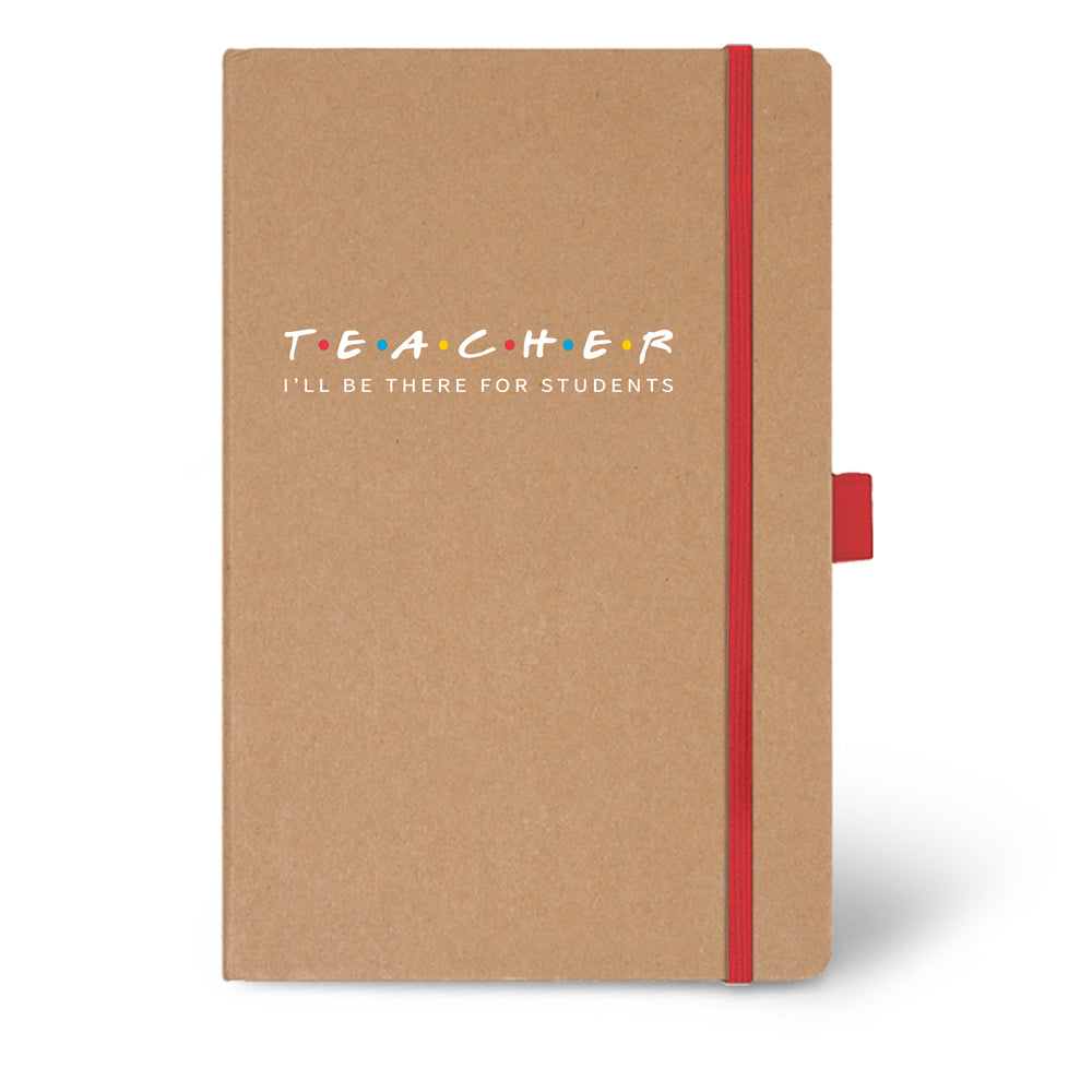 I’ll Be There for Students Eco-Friendly Hardbound Journal - 25% OFF