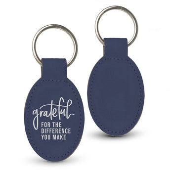 Grateful For The Difference You Make Keychain