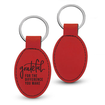 Grateful For The Difference You Make Keychain