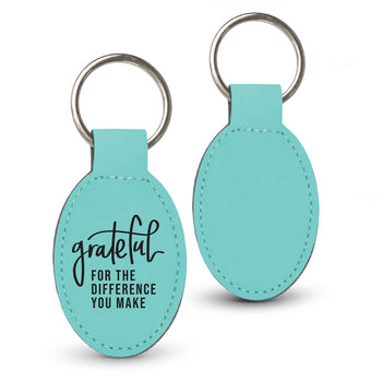 Grateful For The Difference You Make Keychain
