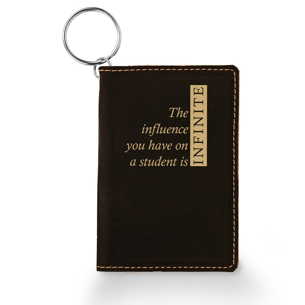 Infinity Keychain ID Holder