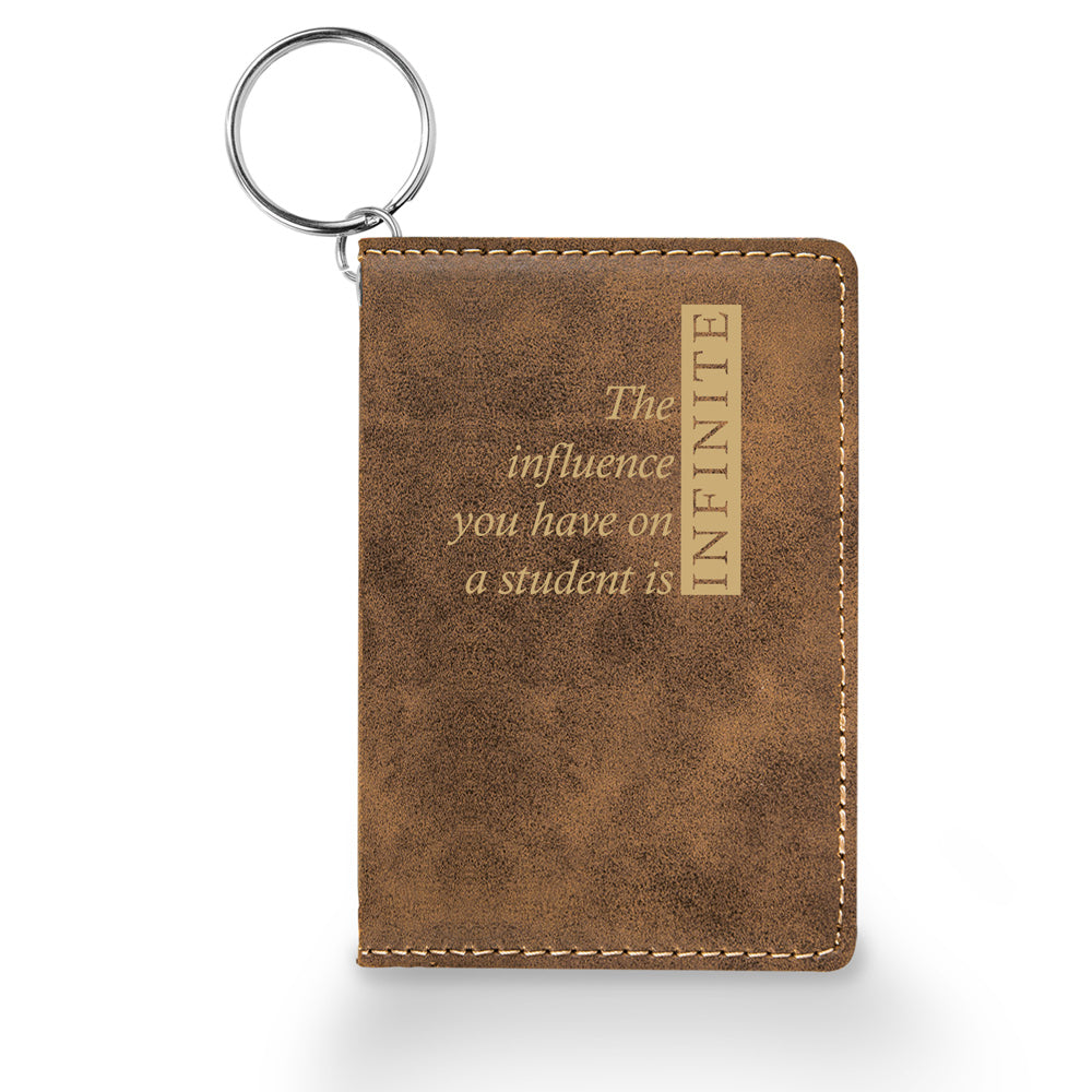 Infinity Keychain ID Holder
