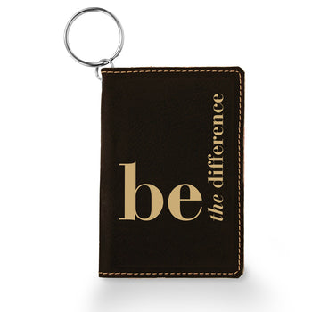 Be the Difference Keychain ID Holder