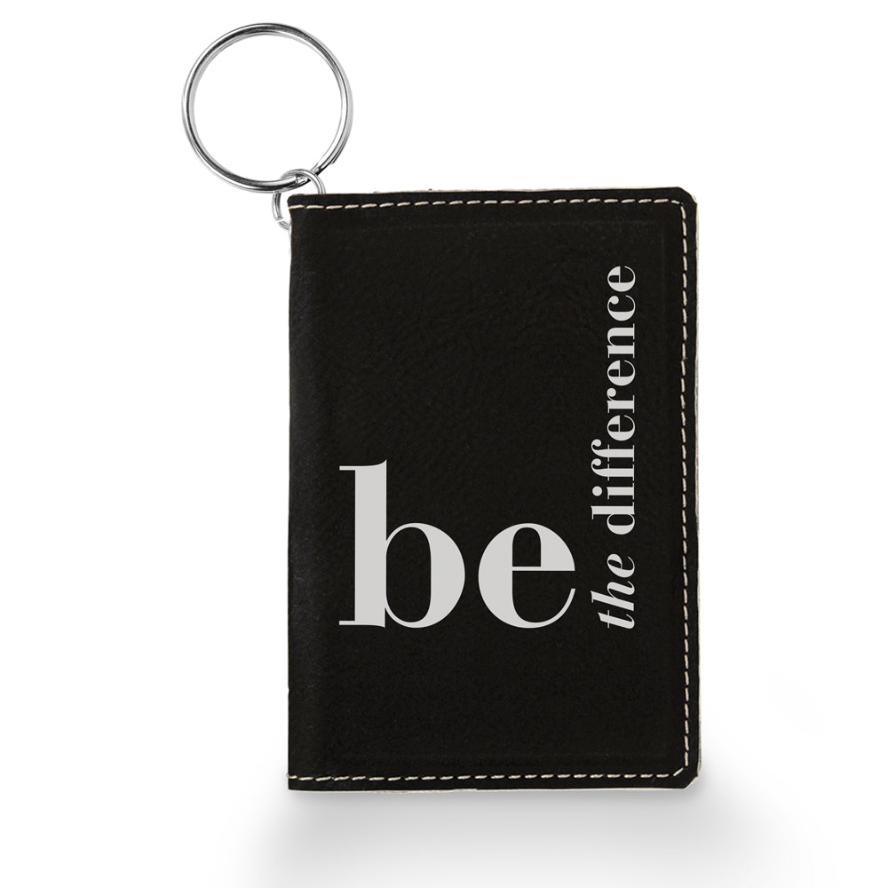 Be the Difference Keychain ID Holder