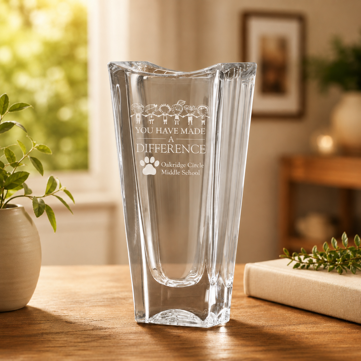 Lasting Impressions Optic Crystal Vase