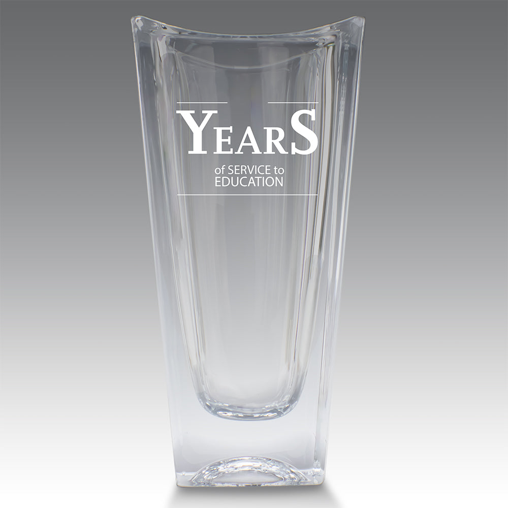 Lasting Impressions Optic Crystal Vase