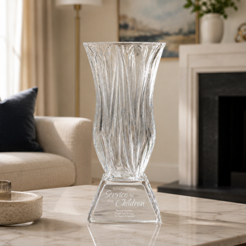 Legacy Trophy Crystal Vase