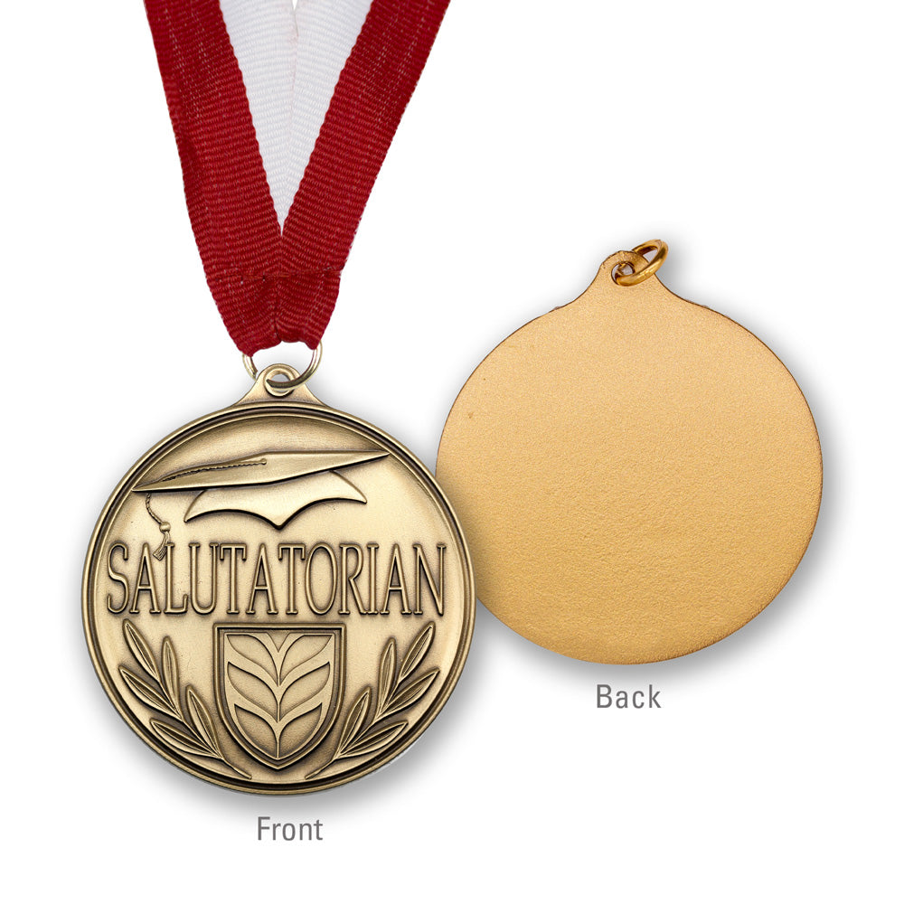 High-Quality Brass Salutatorian Medallion