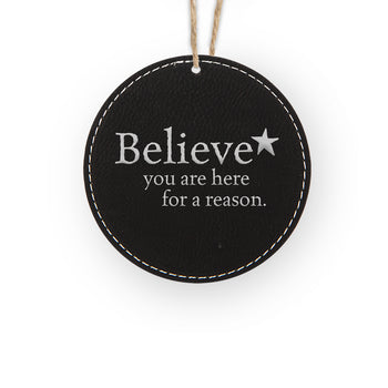 Believe Rustic Ornament