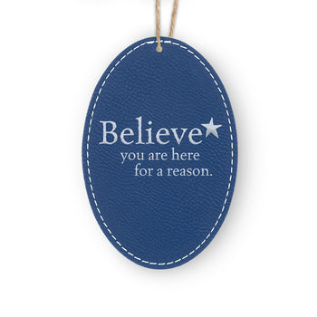Believe Rustic Ornament