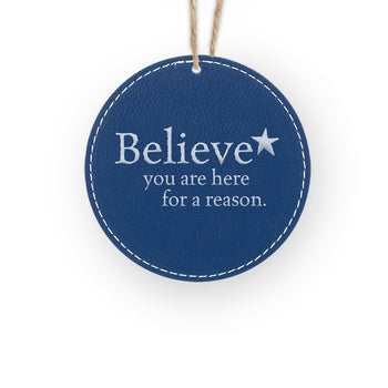 Believe Rustic Ornament