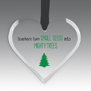 Teachers' Tree Of Life Crystal Suncatcher Ornament