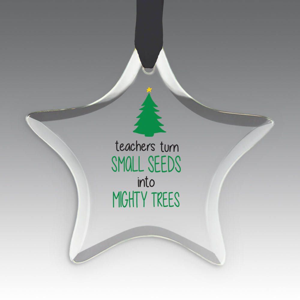 Teachers' Tree Of Life Crystal Suncatcher Ornament
