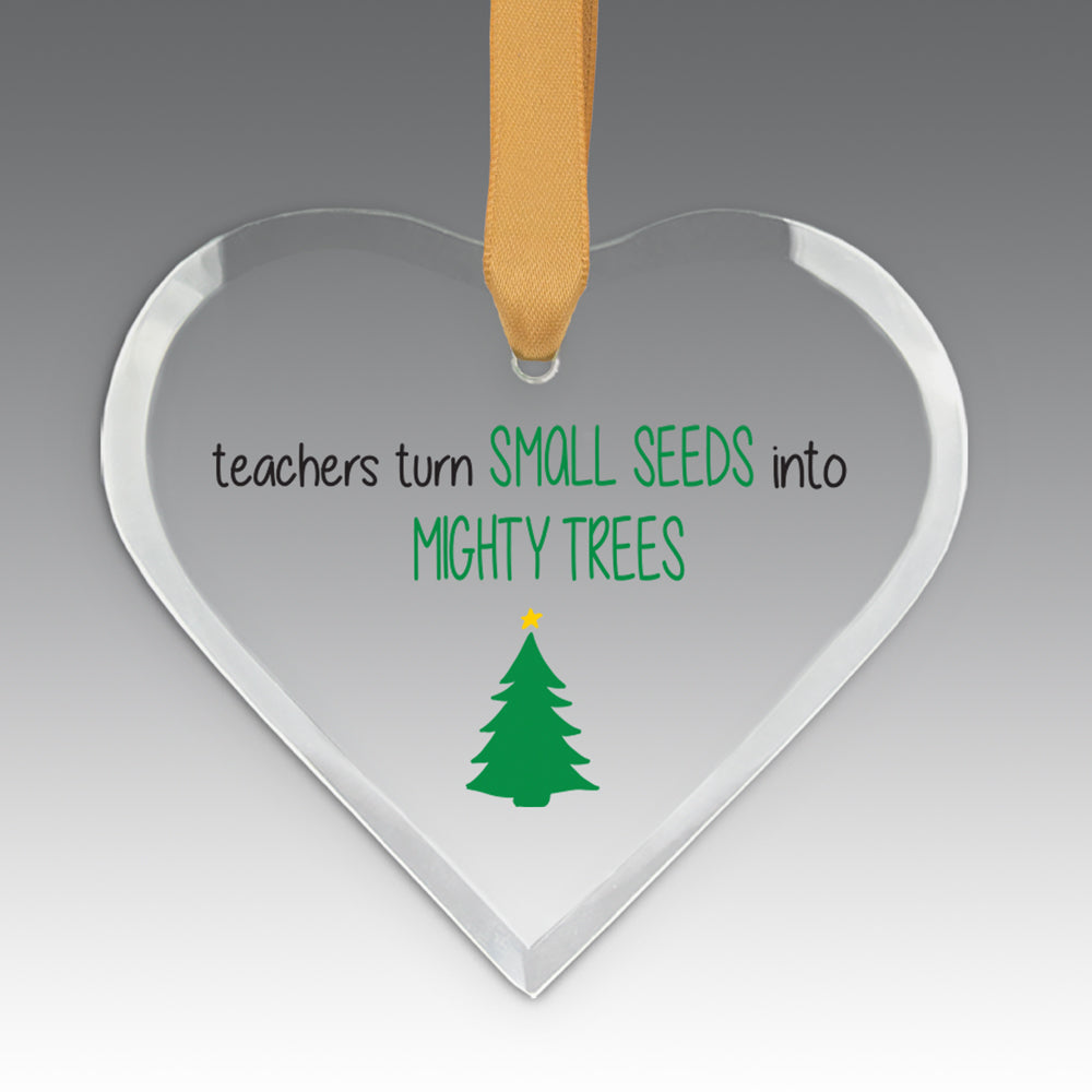 Teachers' Tree Of Life Crystal Suncatcher Ornament