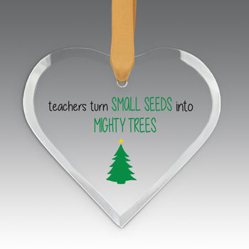 Teachers' Tree Of Life Crystal Suncatcher Ornament