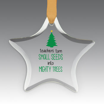 Teachers' Tree Of Life Crystal Suncatcher Ornament