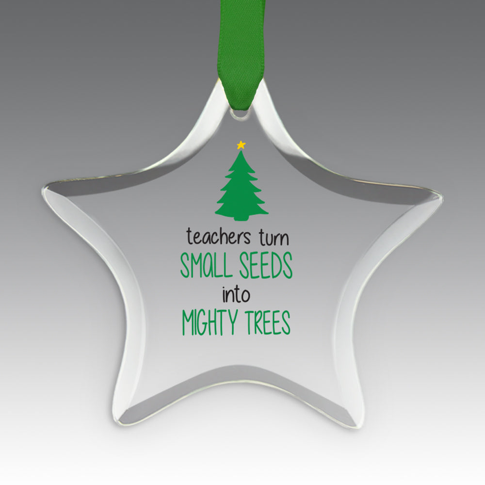 Teachers' Tree Of Life Crystal Suncatcher Ornament